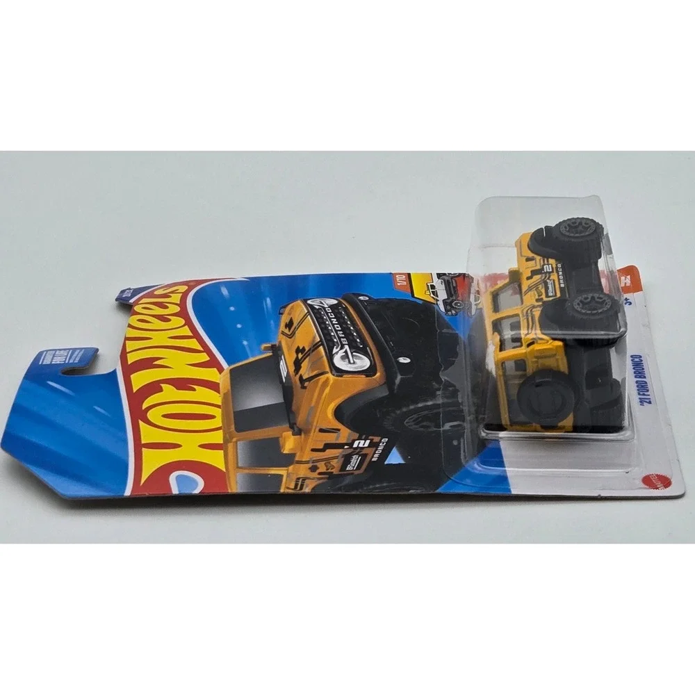 Hot Wheels '21 Ford‎ Bronco HW Hot Trucks Kids 1:64 Yellow BFGoodrich Livery